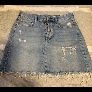 Denim skirt